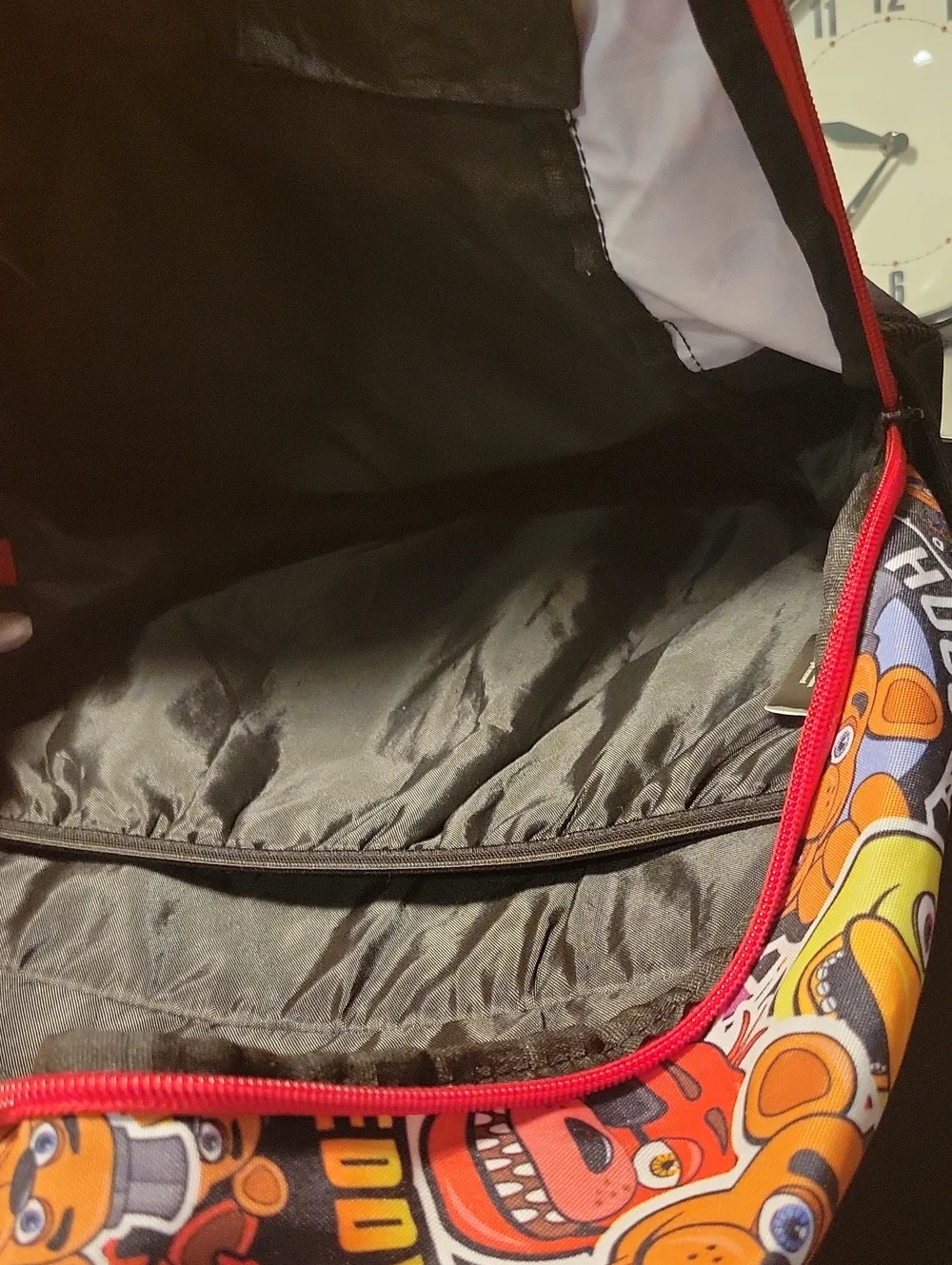 Five Nights at Freddys Black and Red  Backpack 2018